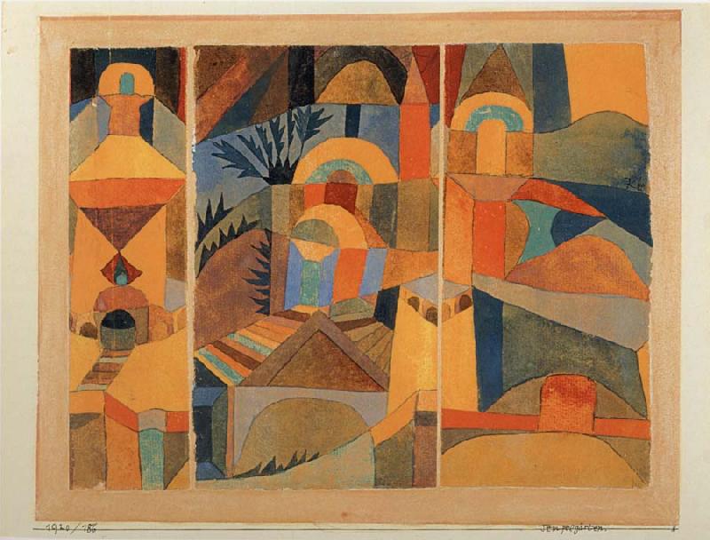 Paul Klee Temple Garden